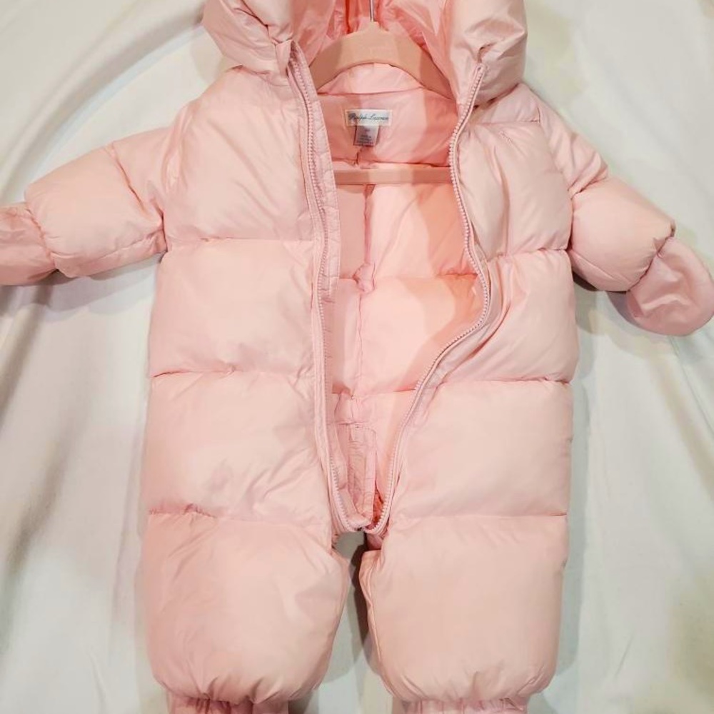 Ralph Lauren baby girl snow suit 3 months